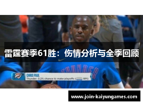 雷霆赛季61胜：伤情分析与全季回顾
