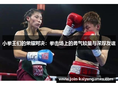 小拳王们的荣耀对决：拳击场上的勇气较量与深厚友谊